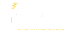 Line & Light Electrical Logo White
